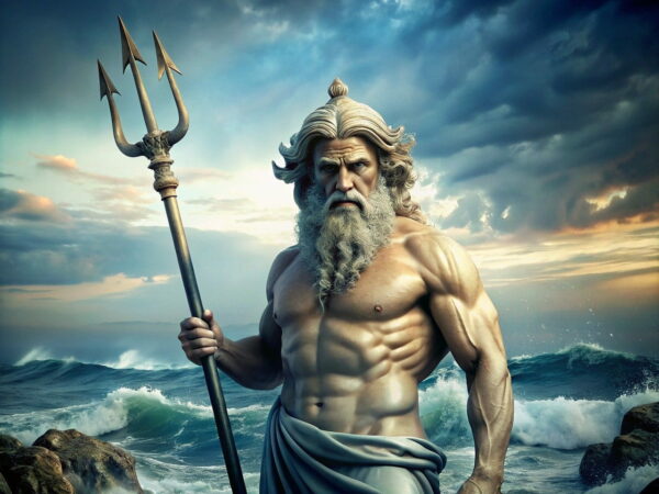 Poseidon Gott des Meeres