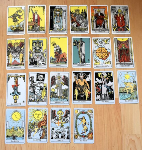 Tarot-Karten großes Arkana