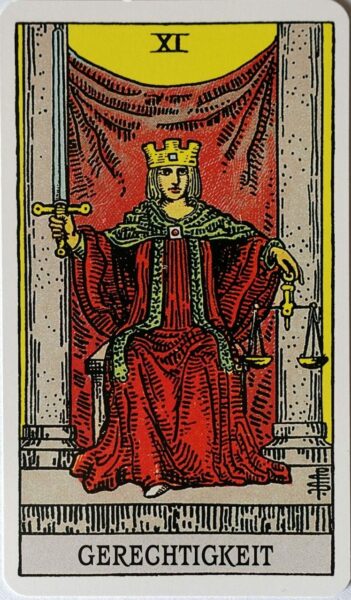 Die Gerechtigkeit im Tarot