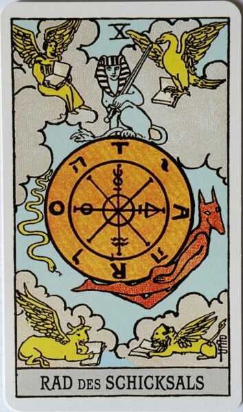 Das Rad des Schicksals im Tarot