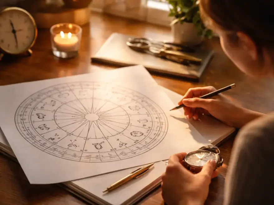 Solar-Return-Horoskop zum Geburtstag als astrologische Jahresübersicht